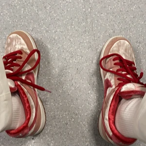 Strangelove str 41 - den har friends and family låda i 9/10 skick, skorna är också en stabil 9a på skalan.