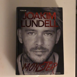 Bok - En spännande bok för dig som har koll på Joakim Lundell eller bara intresserad av en sjuk historia hur man kan resa sig från botten⭐️⭐️⭐️⭐️⭐️