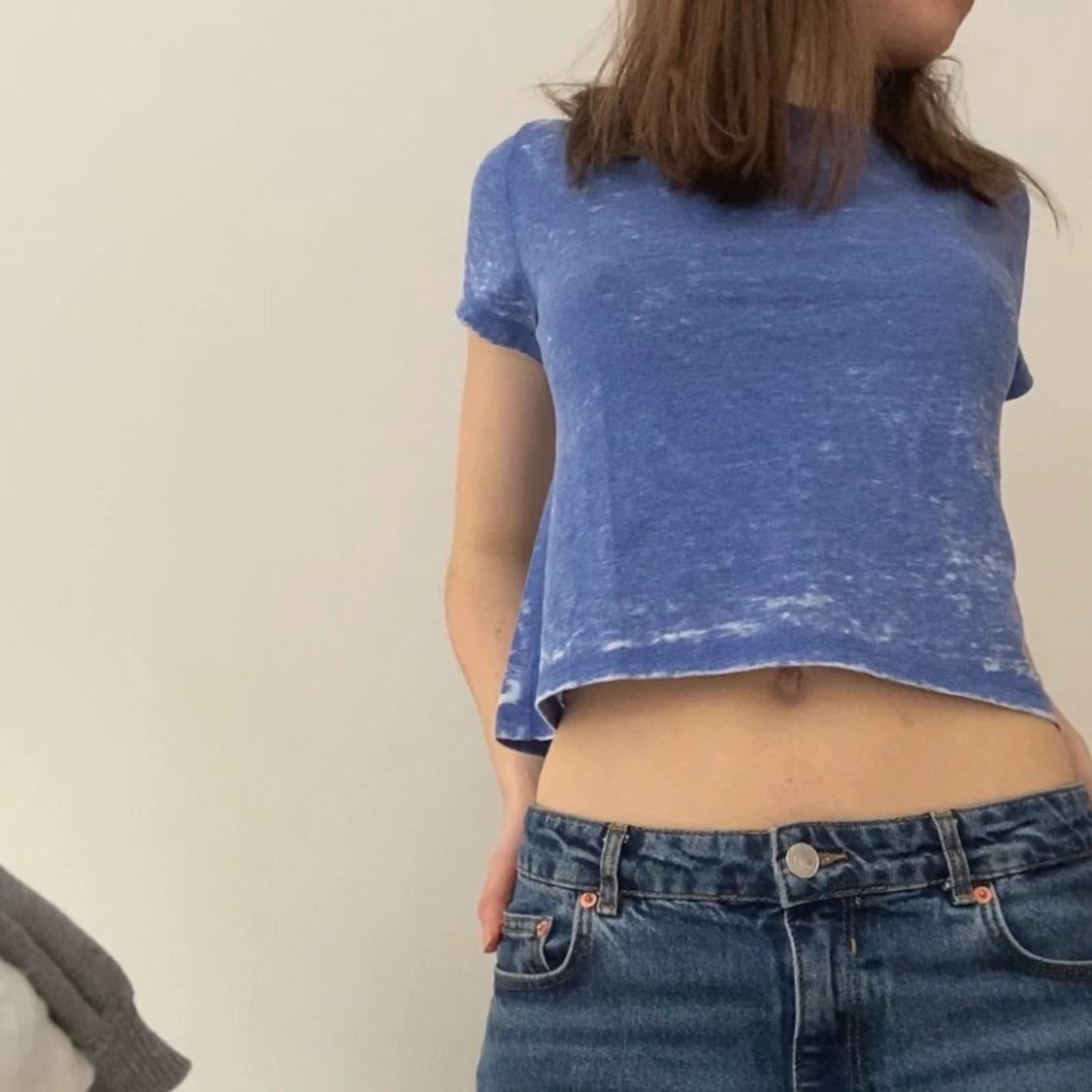 Tröja med tie dye effekt