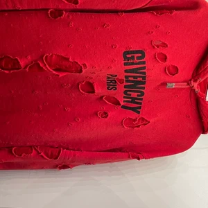 Gicenchy distressed hoddie - Size L cond 8/10
