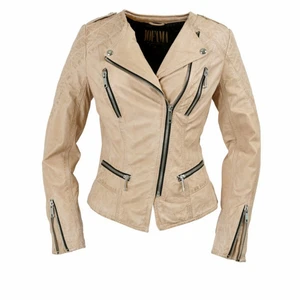 Jofama skinnjacka - Jofama skinnjacka Marie Serneholt i äkta skinn.  Färg beige  Används endast ett fåtal gånger. 