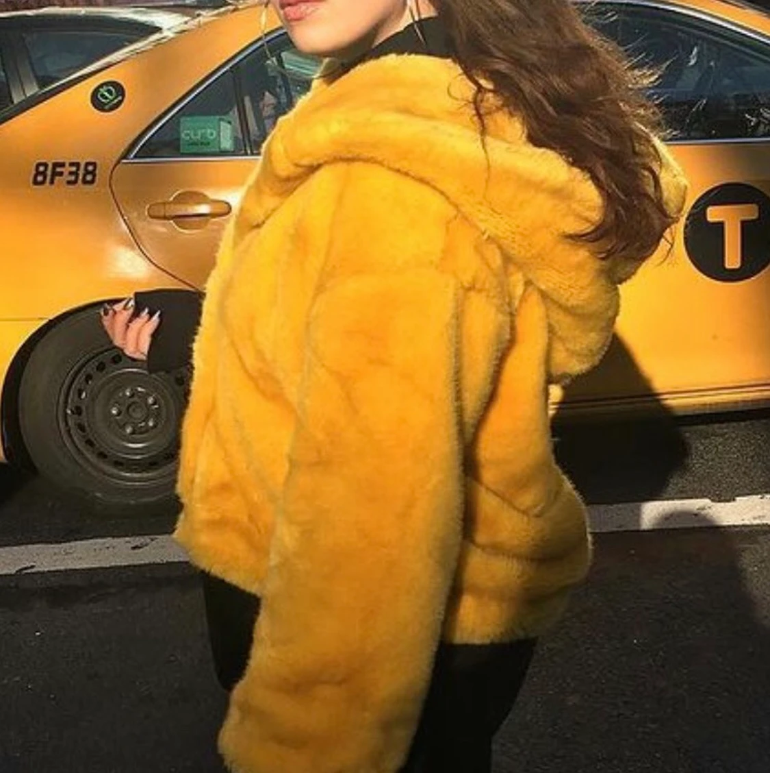 Gul jacka från Zara - 90