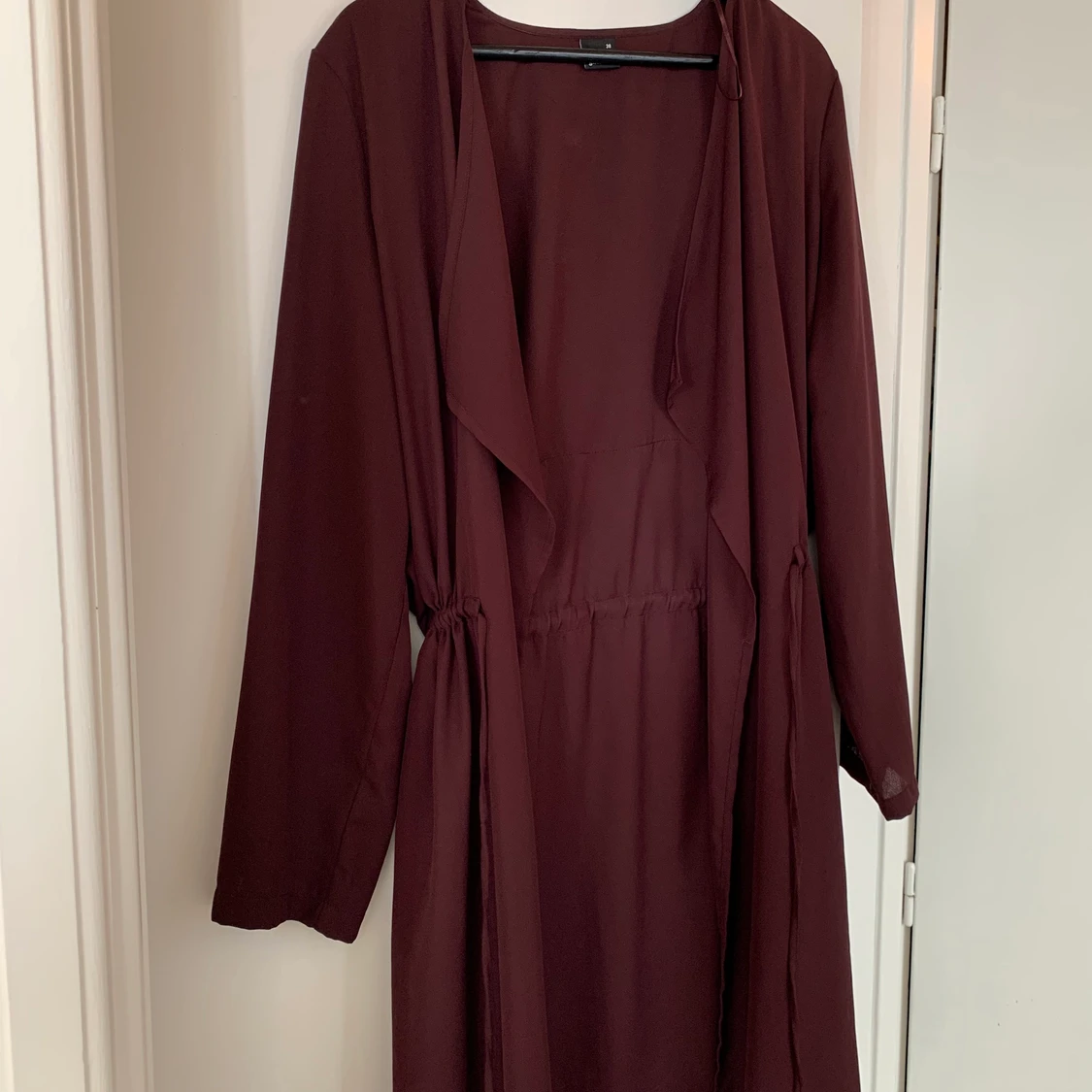 Mörklila kaftan/kimono