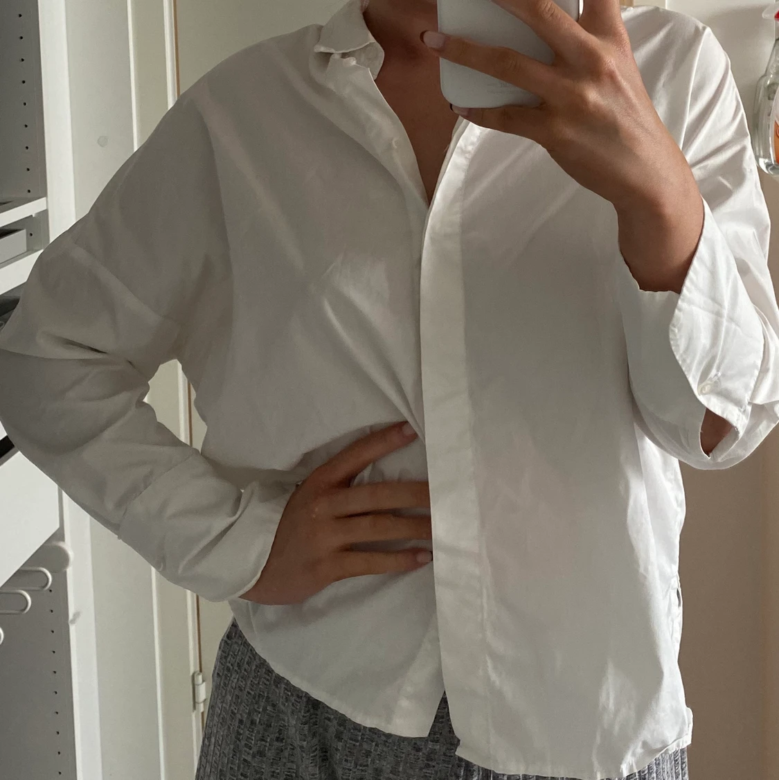 Vit skjorta - 90