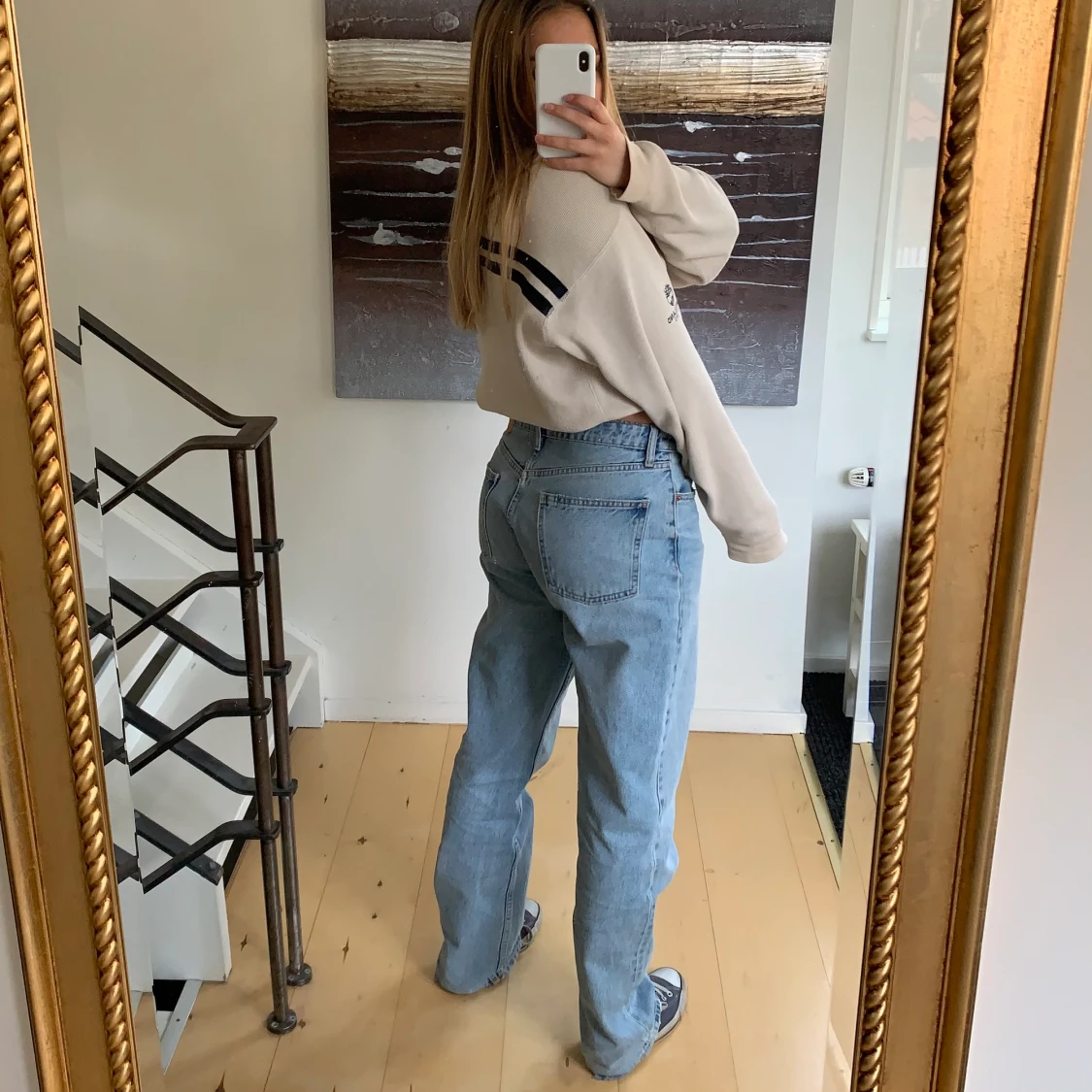 Lågmidjade jeans - 90