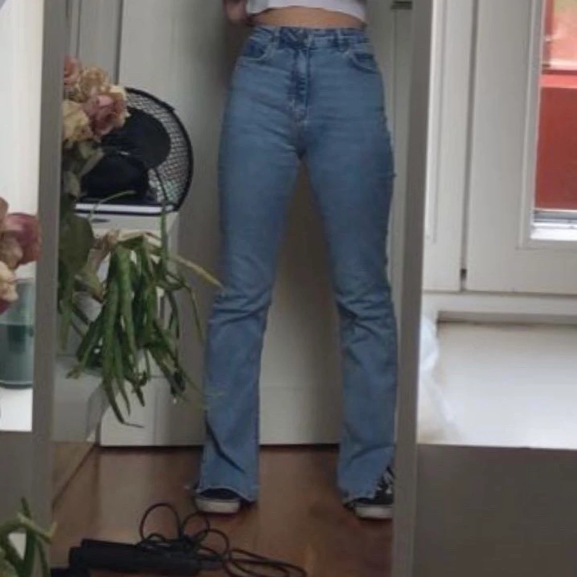 Jeans med slits - 91