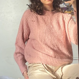 Rosa stickad tröja  - Mjuk och söt stickad tröja💗💗 