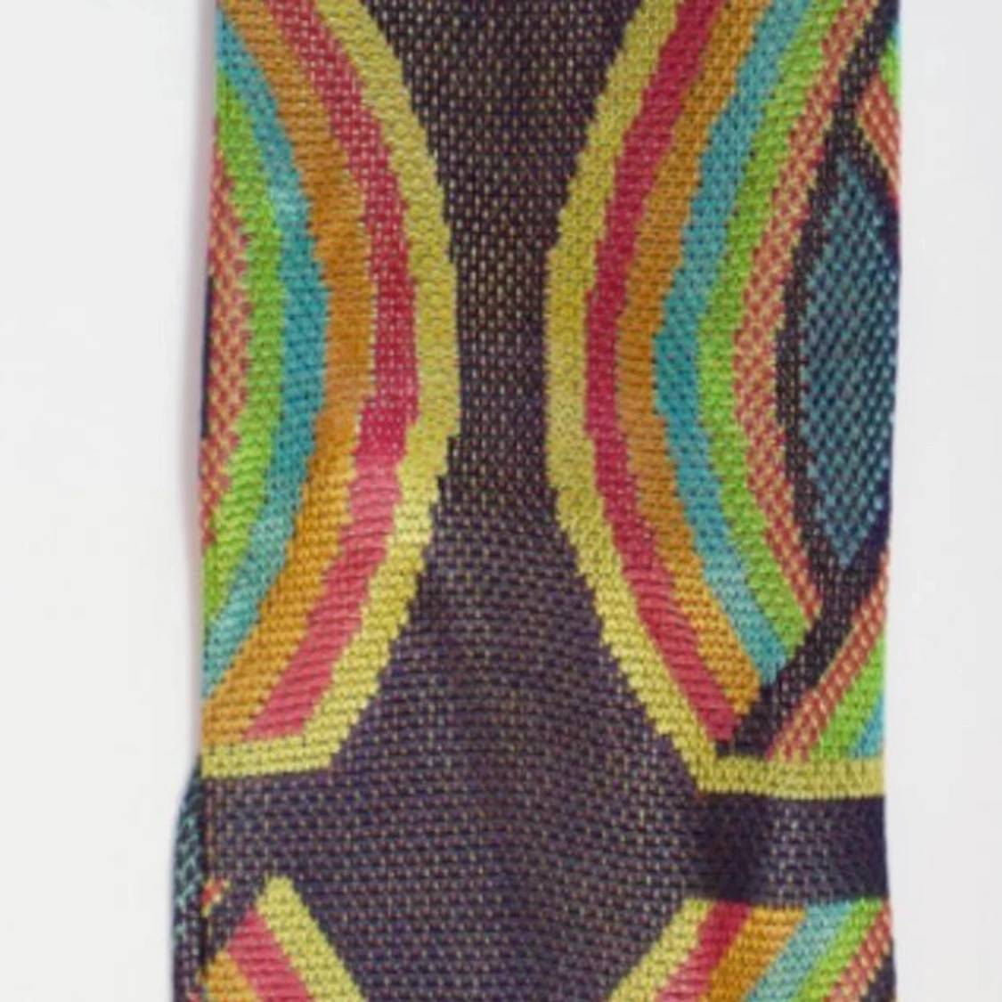 Mönstrat tyhårband  - 90