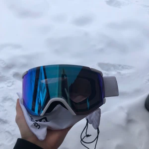 Skidglasögon från salomon - Nypris 1000 kr. Använda typ 5 åk, därav nyskick. Säljer pga har andra. Frakt tillkommer:)