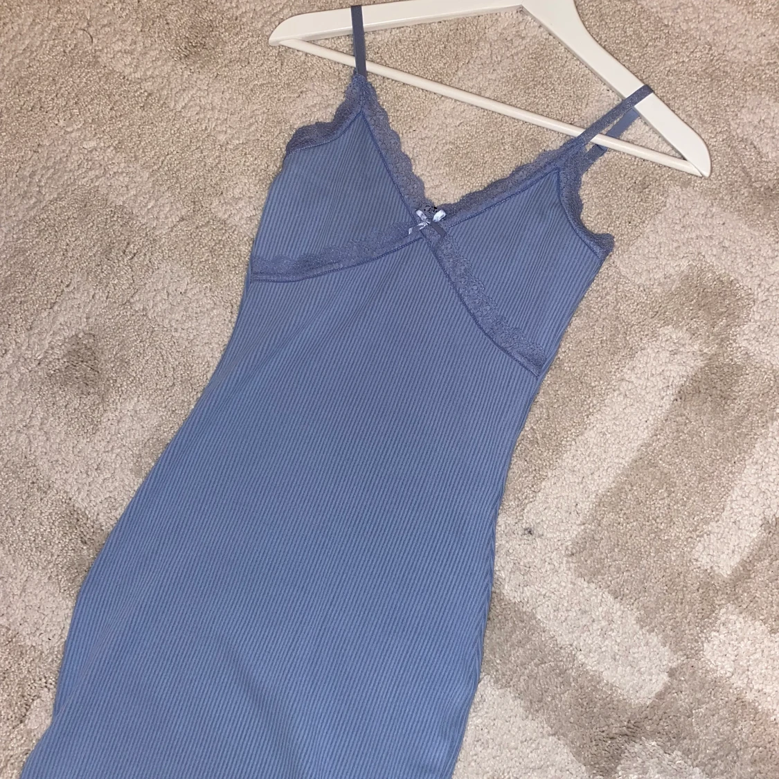 Ljusblå klänning  - 90