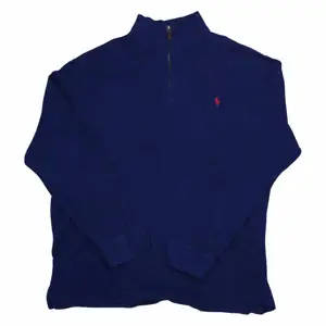 Vintage Ralph Lauren 1/4 zip-up sweatshirt. Size: Xlarge. Bra vintageskick. 