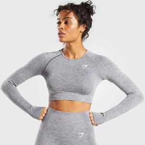 Gymshark vital seamless croptop - Croptop från Gymshark. Vital Seamless Smokey Grey Marl. Storlek S och i nyskick. Finns inte kvar på hemsidan. Köptes för 399kr. Säljer för 200kr + frakt 66kr🤍