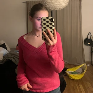 Vintage stickad  - Rosa stickad köpt second hand💗