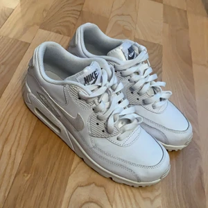 Air Max 90  - Jag säljer ett par Air Max 90 dem är såklart äkta och är bara använda ca 2 gånger.Dem är i storleken 38,5 och säljer den pågrund av att dem är för stora för mig. Frakten betalar man själv !! 