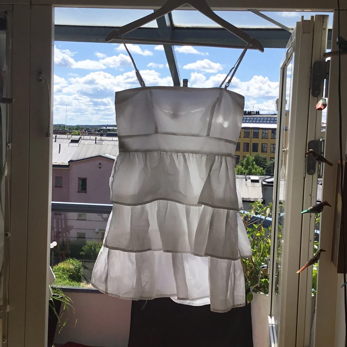 Supper fint kotton volong klãnning 