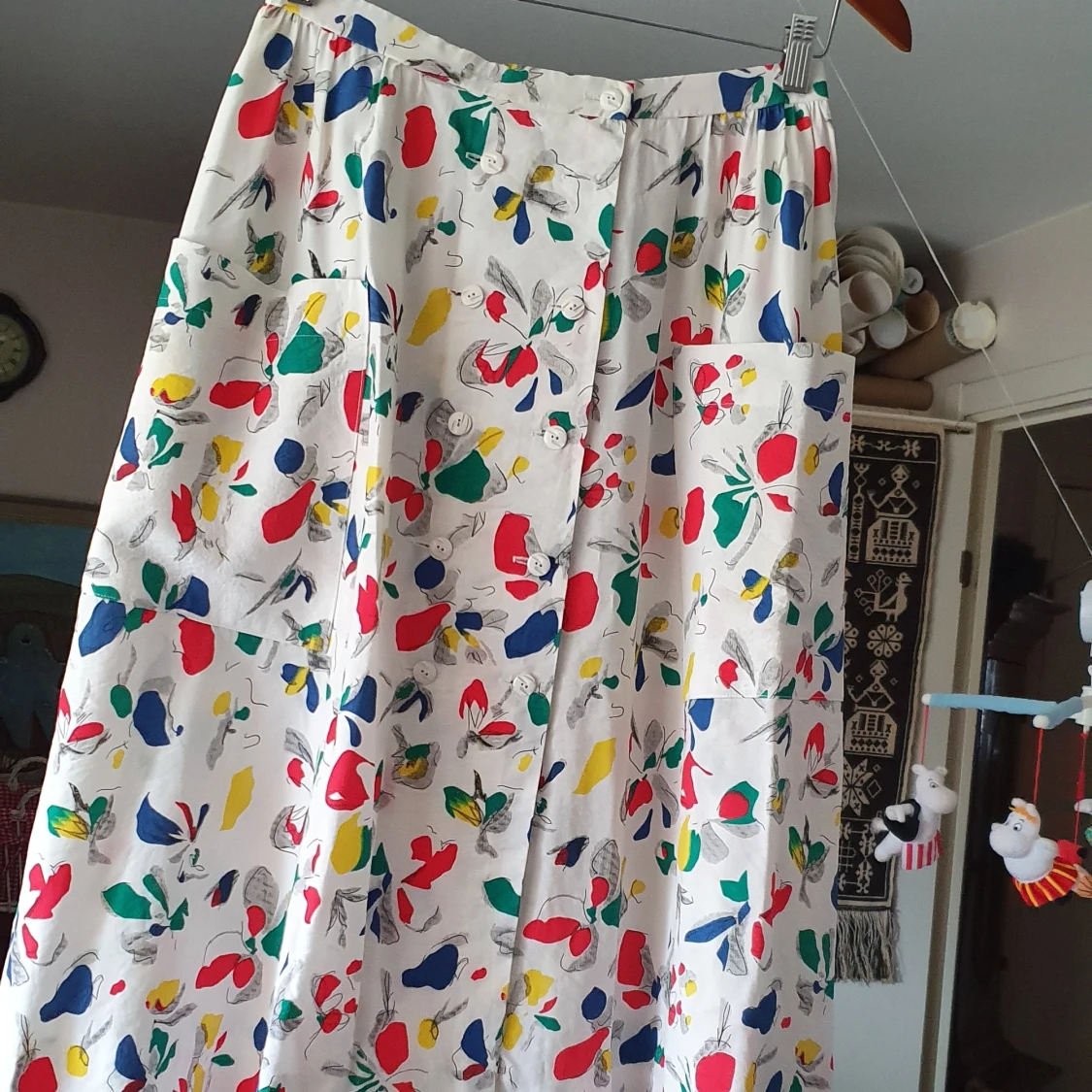 En blommiga Summer kjol 