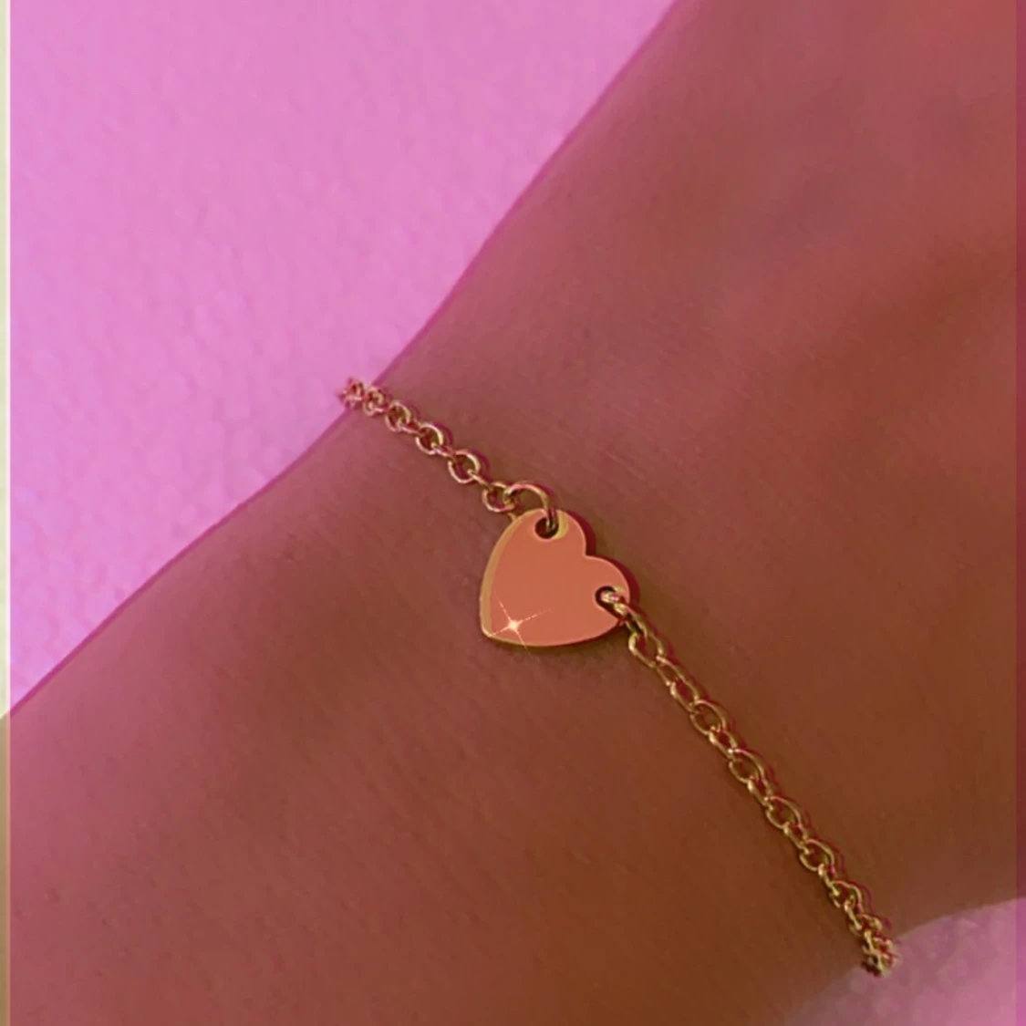 Graverad bokstav armband