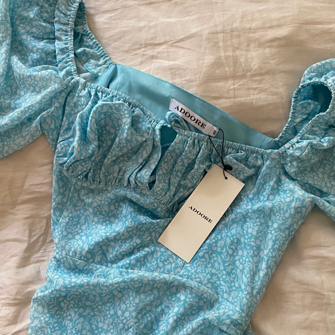 Adoore Palermo dress blue - 91