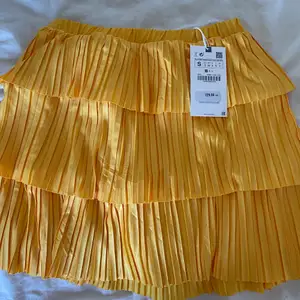 Plisserad kjol från zara som är använd få gånger! Sitter hyfsat kort på mig som är 160