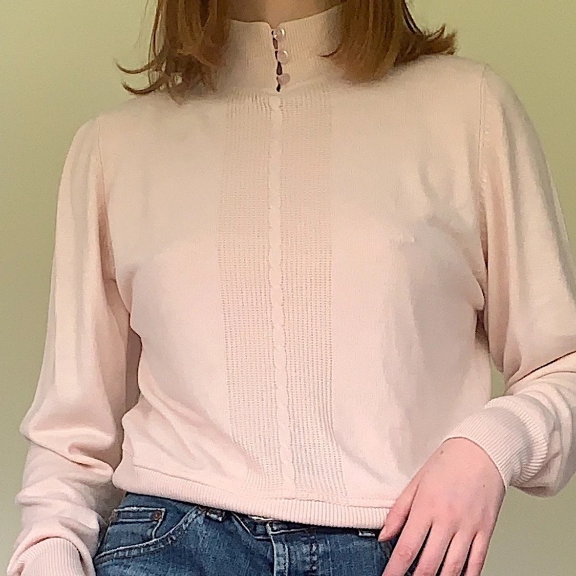 Rosa Gullig Tröja - 90