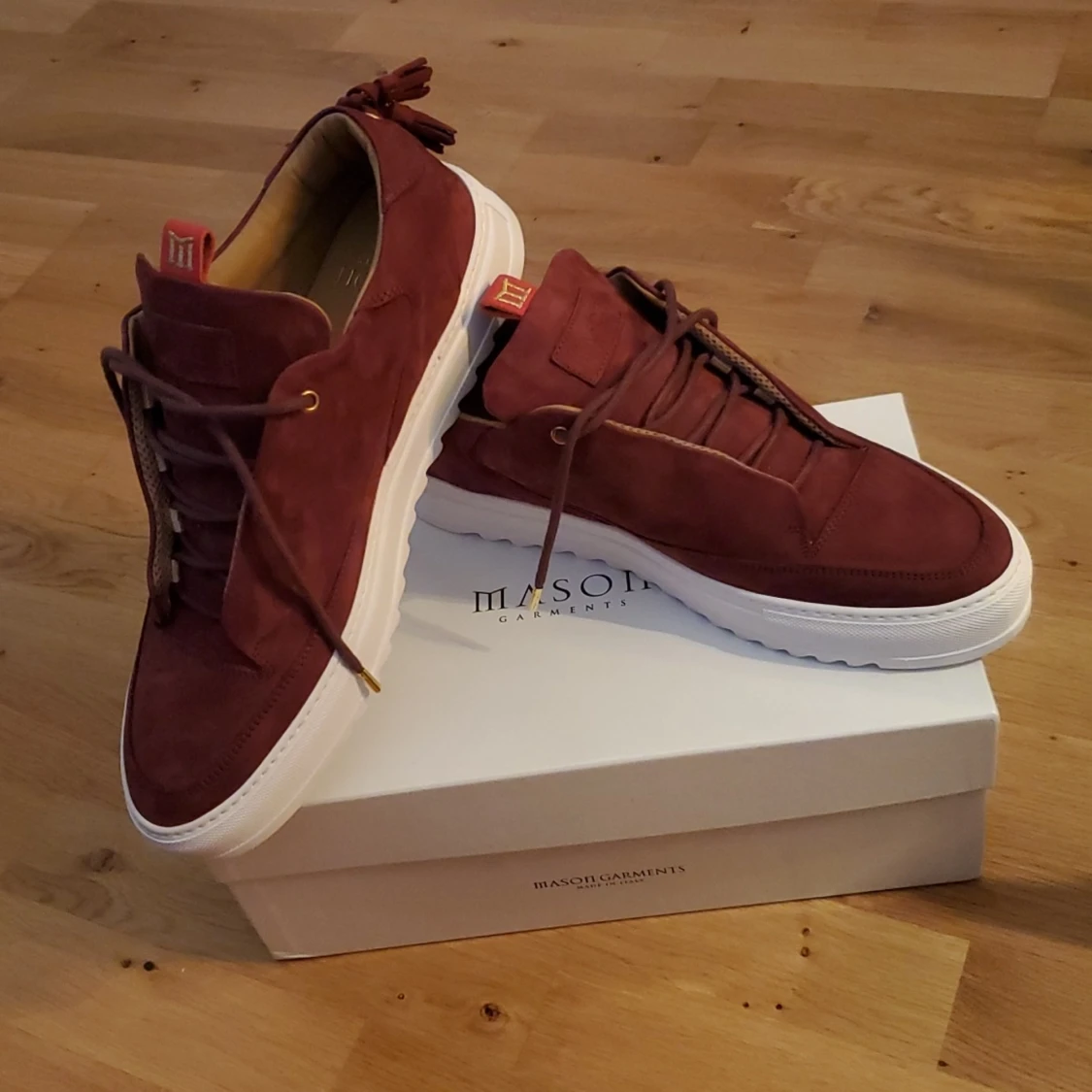Mason Garments Milano Red Low Top - 90