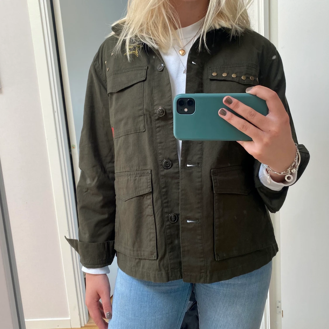 Grön jacka från hm