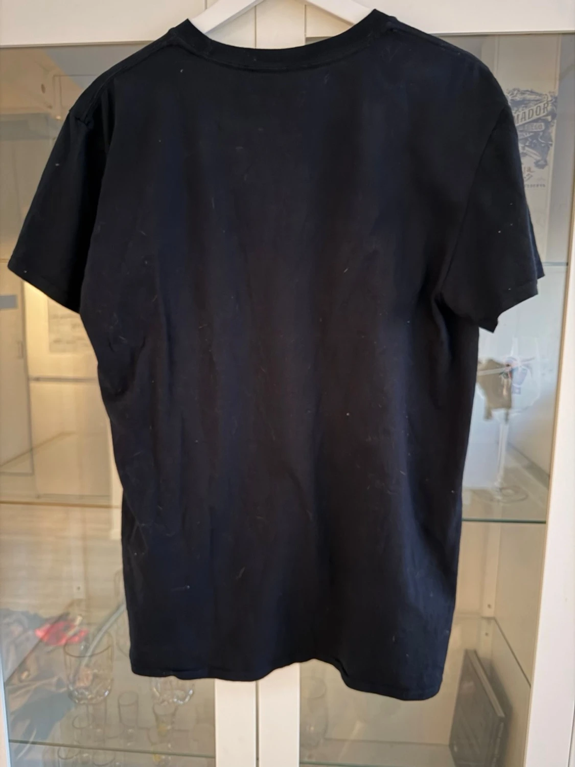 Svart Tupac t-shirt med tryck - 2