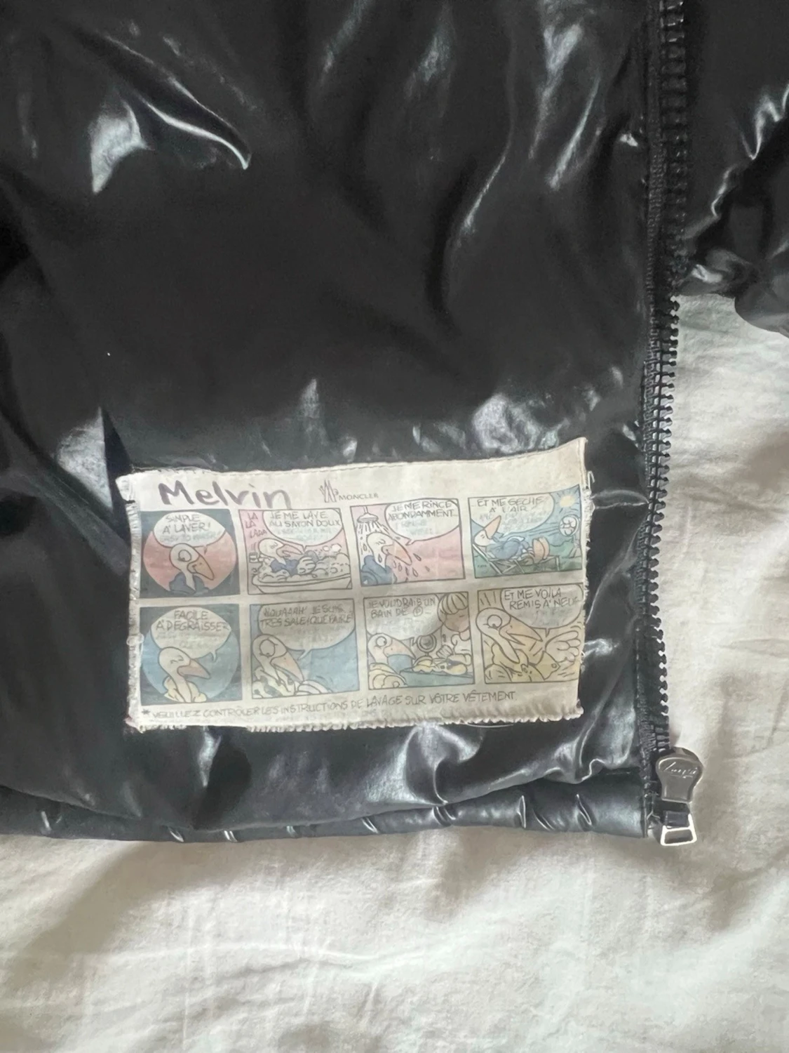 Svart dunjacka från Moncler - 5