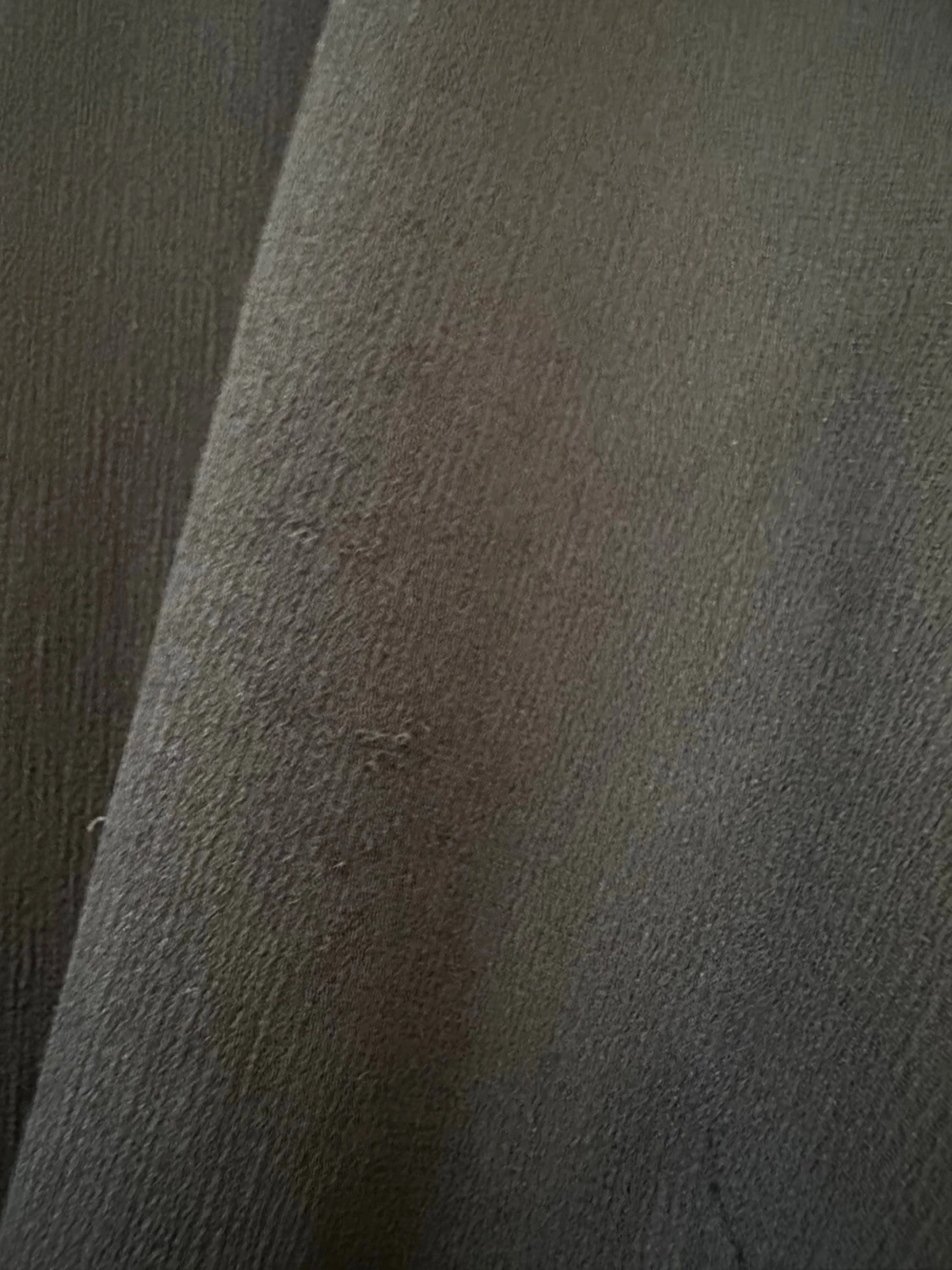 MCD Marinblå  blus med volangärmar, storlek M - 5