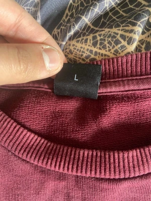 Vinröd sweatshirt från Hugo Boss - Säljer en vinröd sweatshirt från Hugo Boss med rund halsringning och ribbade muddar. Tröjan har en enkel och stilren design, perfekt för dig som gillar klassiska plagg med en modern touch. Materialet känns mjukt och bekvämt mot huden. Priset kan diskuteras vid snabb affär