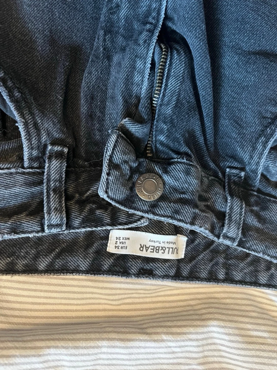 Svarta jeans med slits - 3