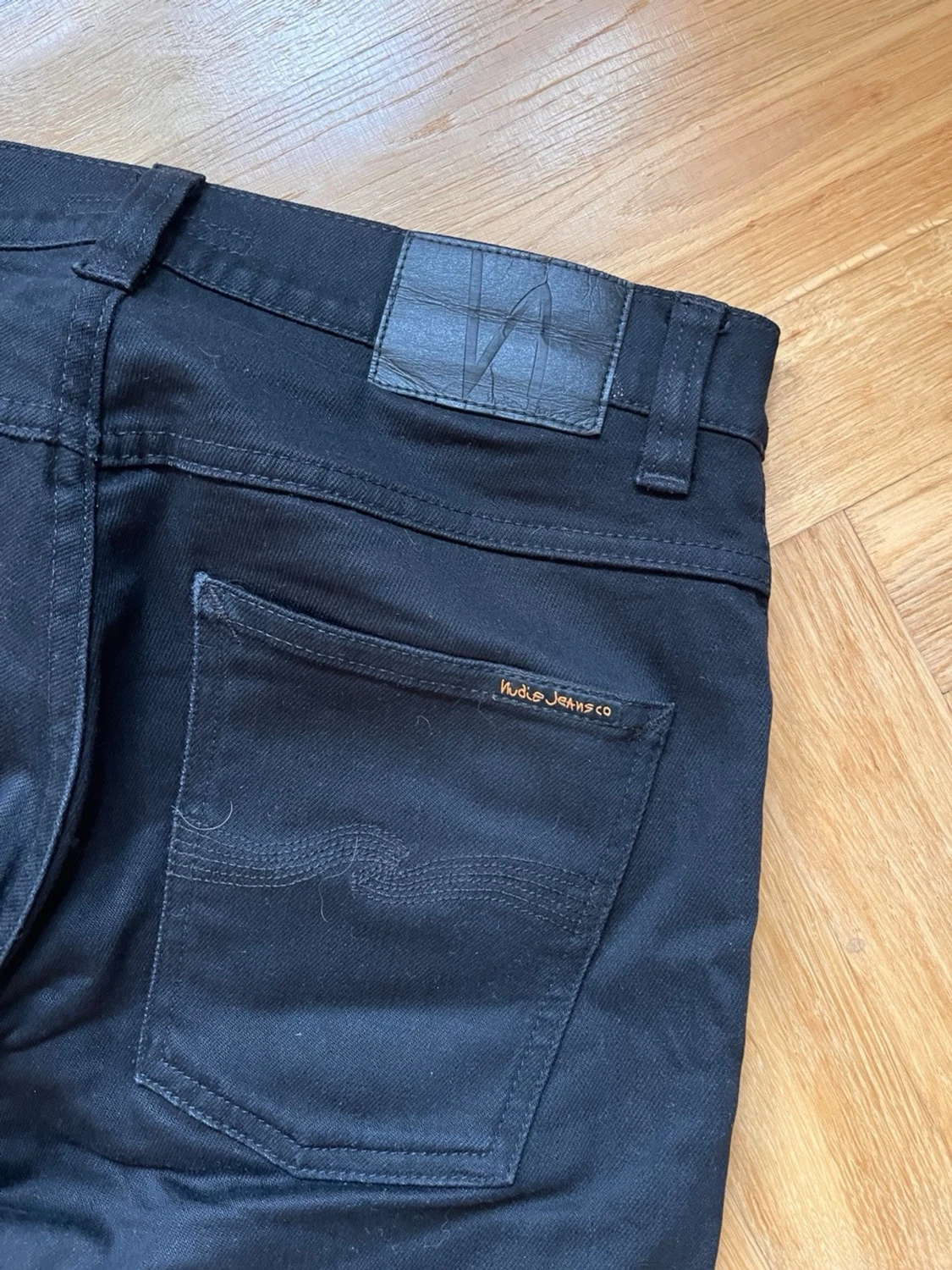 Svarta slim jeans från Nudie Jeans - 2