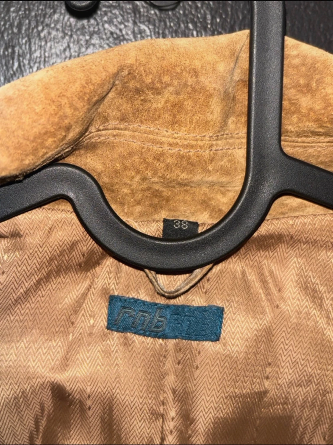 Beige mockakappa med knappar - 2