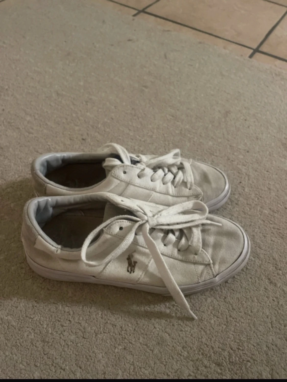 Vita låga sneakers från Polo Ralph Lauren - 1