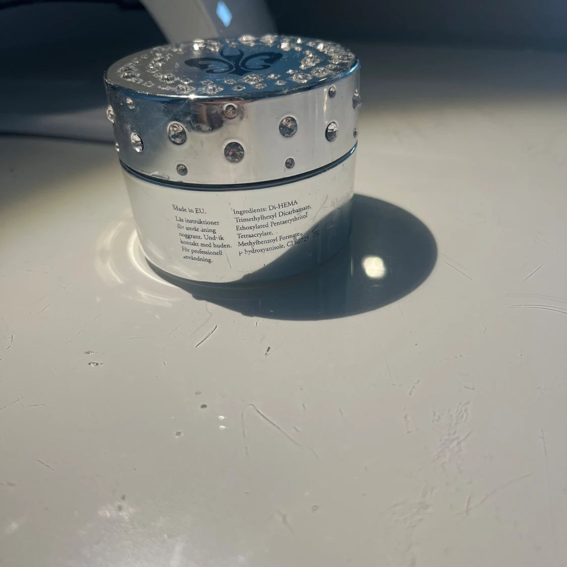 Base Gel 25 ml med silverdetaljer - 1