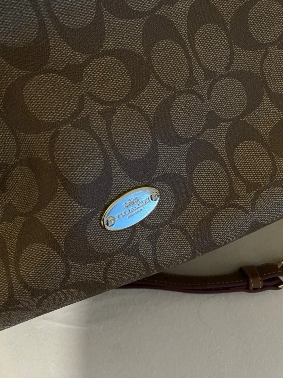 Brun Coach väska  - 3