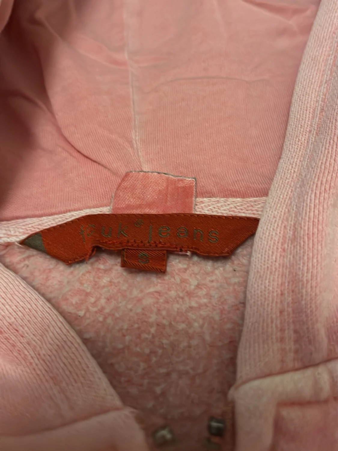 Rosa hoodie från FCUK Jeans - 1