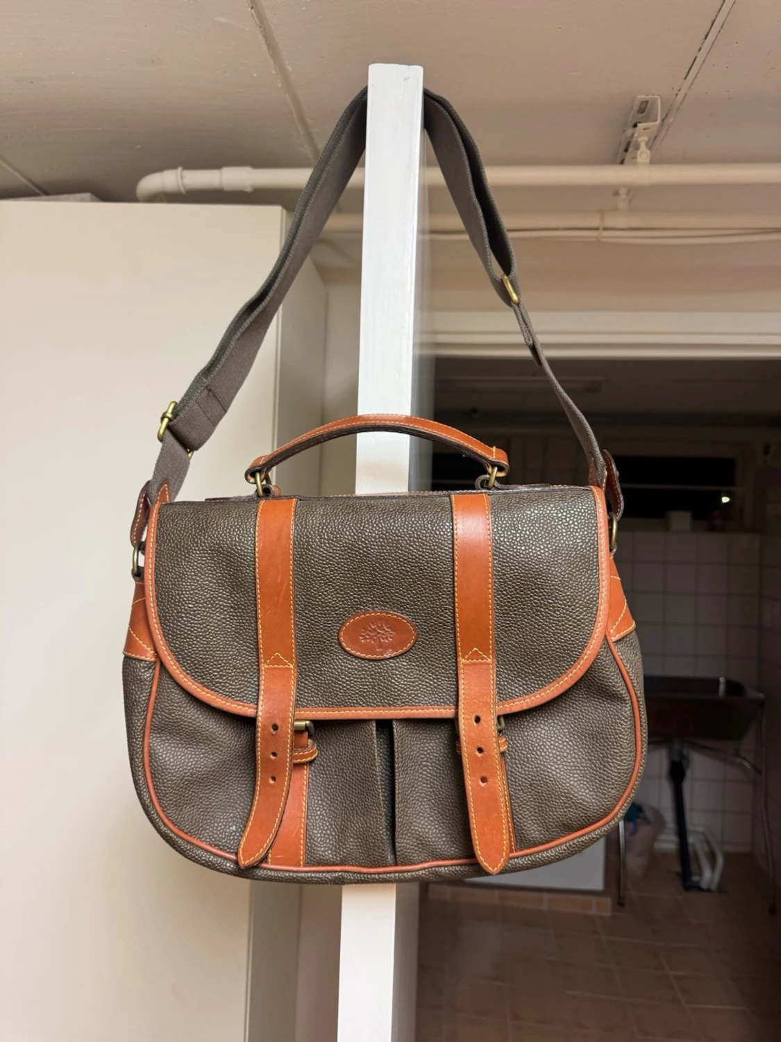 Mulberry axelväska i läder – klassisk modell