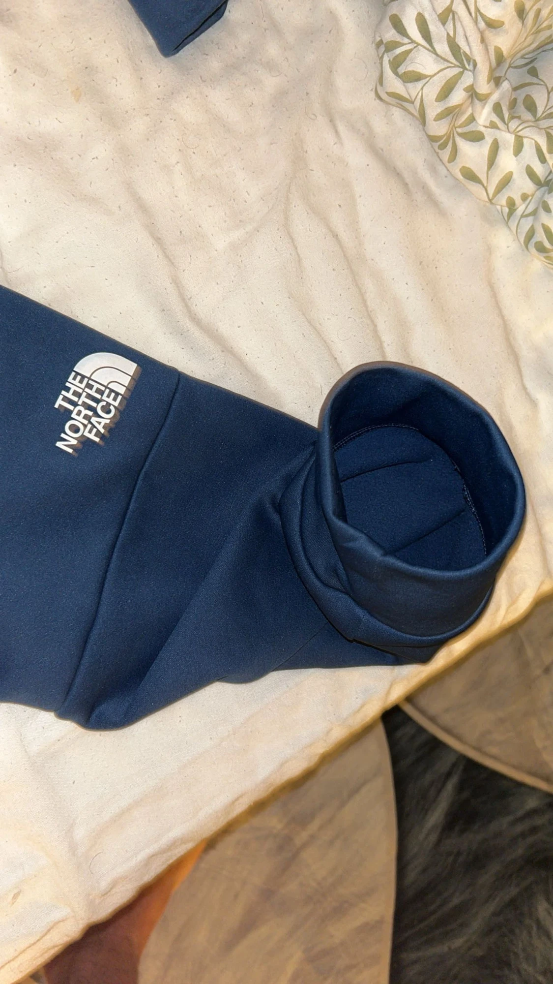 Blå half zip hoodie från The North Face - 4