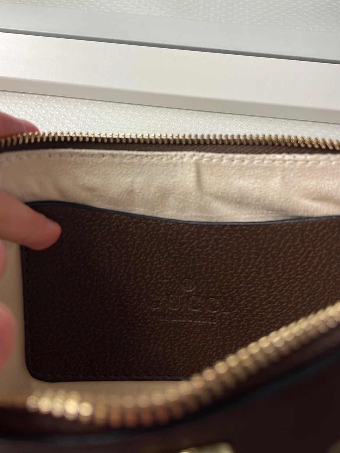  beige monogram handväska - 2