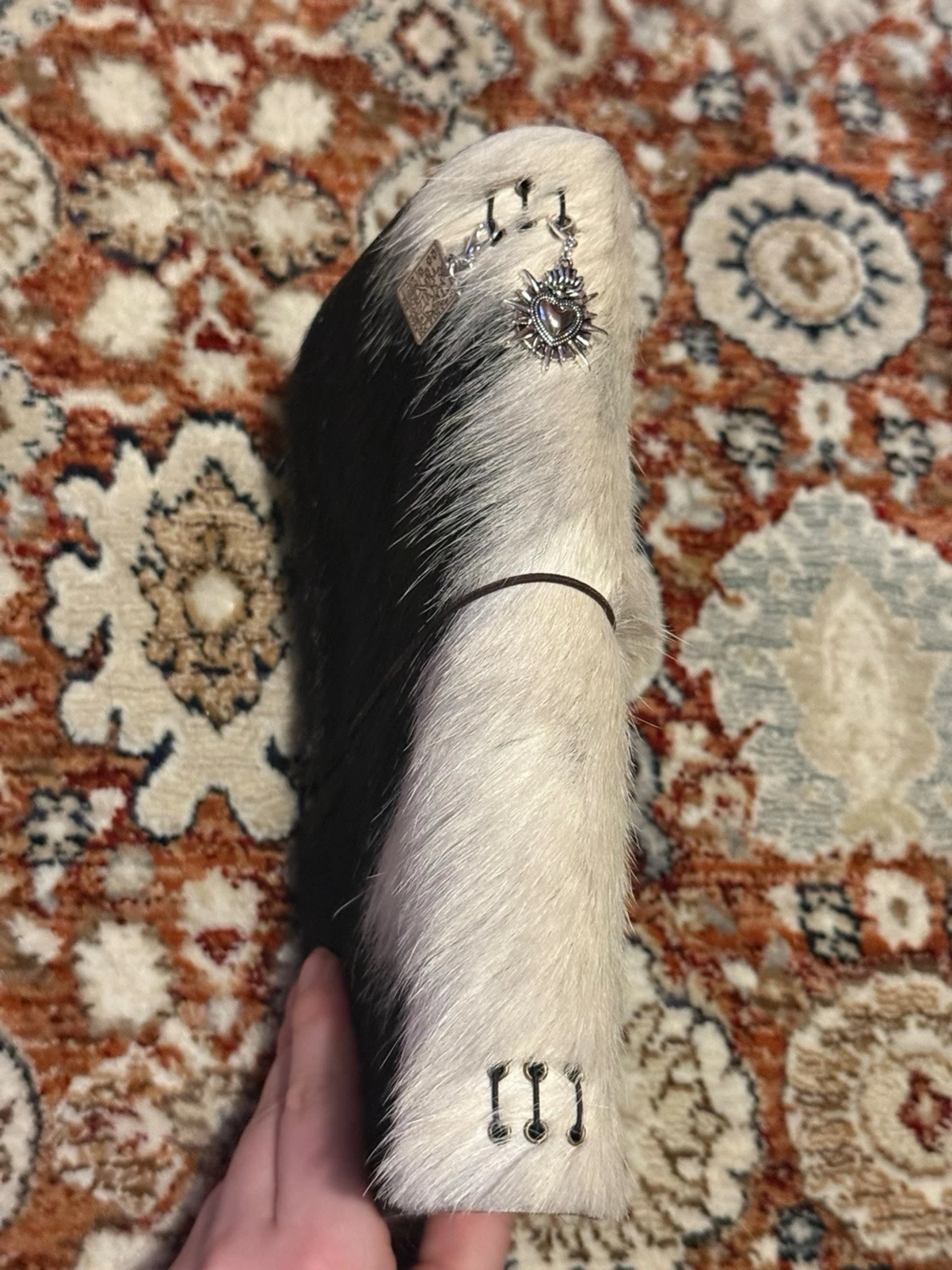 A5 cowprint journal cover, Louise Carmen inspirerad  - 1