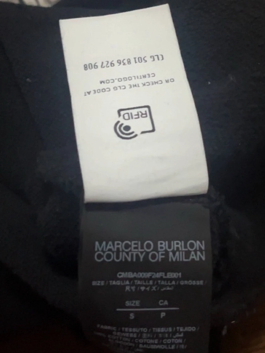 Marcelo burlon tröja äkta - 6