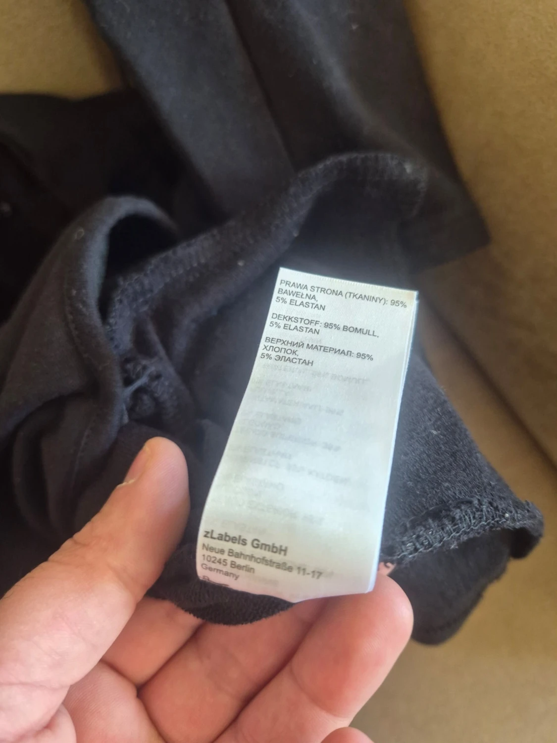 Svart figurnära bomull kavaj från Even&Odd stl M - 5