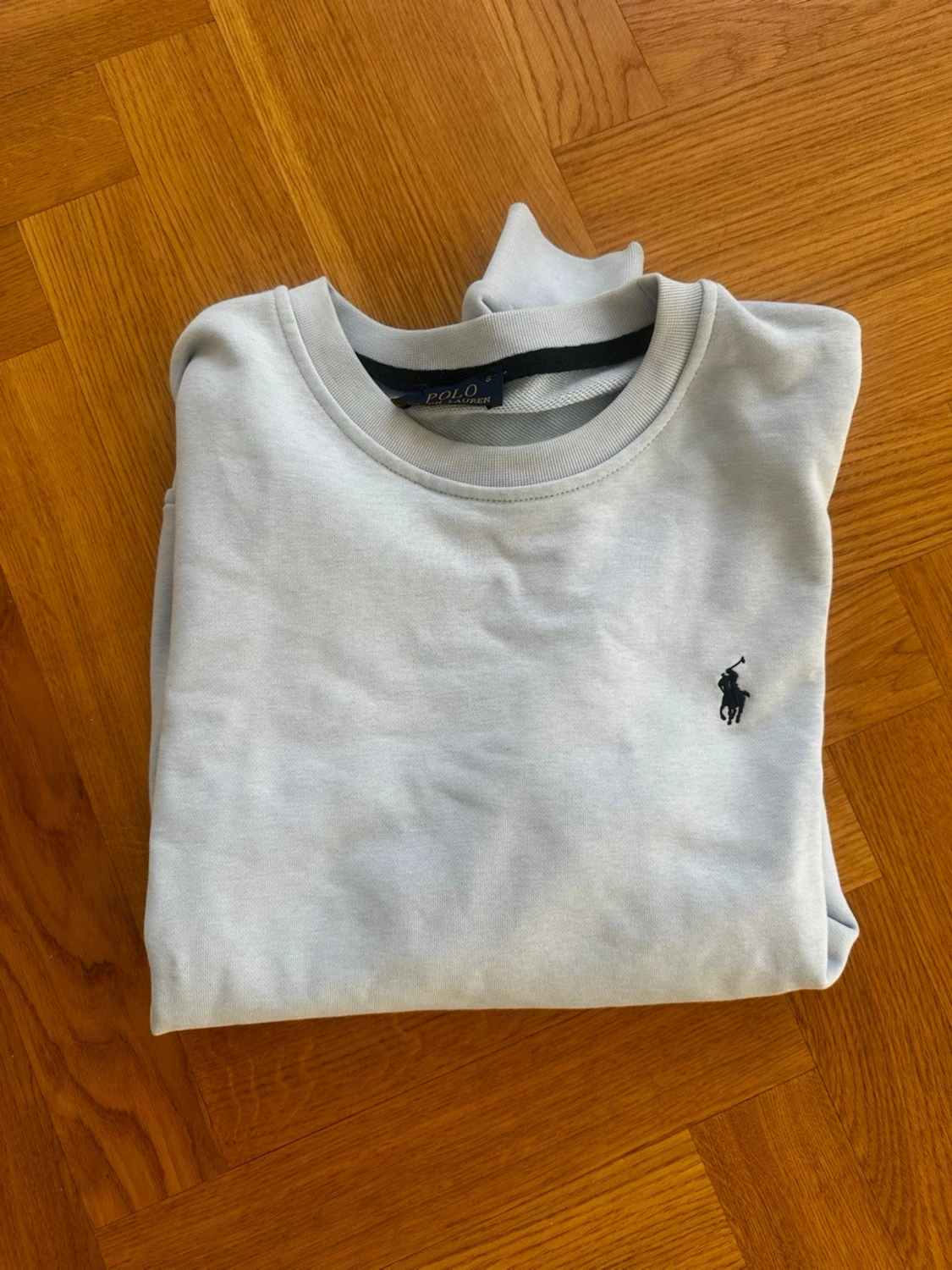 Ljusblå sweatshirt från Polo Ralph Lauren - 3