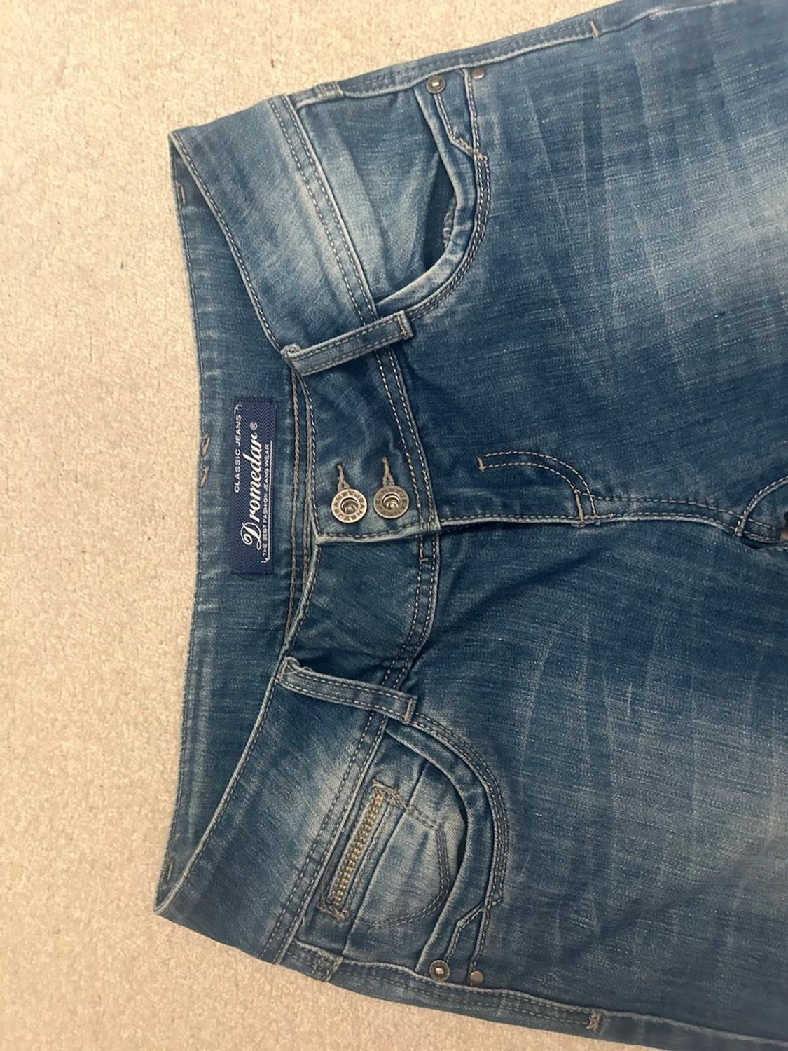 Blå jeans vintage - 2