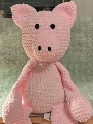 Virkad Gris - Virkad Gris ! Virkad med Honey Bunny Garn! 