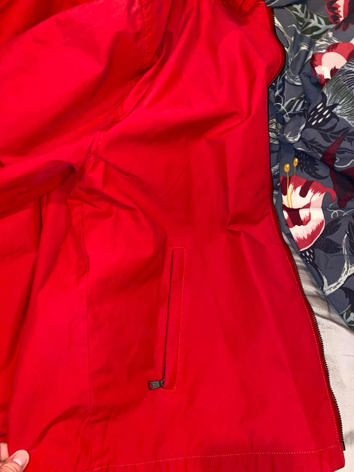 Röd vindjacka från Peak Performance - 2