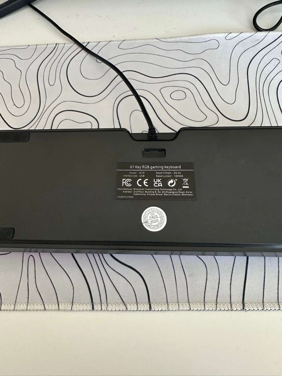 RGB mekaniskt tangentbord 60% - 2