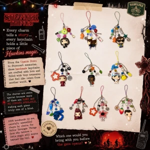 Stranger things nyckelringar - 100% handgjorda , snälla kontakta innan du köper! Pris är endast för en 💞  gjorda av mini Funko pops som inte längre säljs! #trinket  #kpop #anime #keychain #swag #jujutsukaisen #shoujo #straykids #enhypen #aespa #lesserafim #cortis #blackpink #attackontitan #kiminitodoke #coquette #gyaru #strangerthings #alt #emo #scene #retro #japanese #chinese #alt #scene #emo #sonnyangel #smiski #jellycat #labubu #sanrio #hellokitty #kuromi #vintage #pastelcore #crochet #grunge #witch #whimsical #monsterhigh