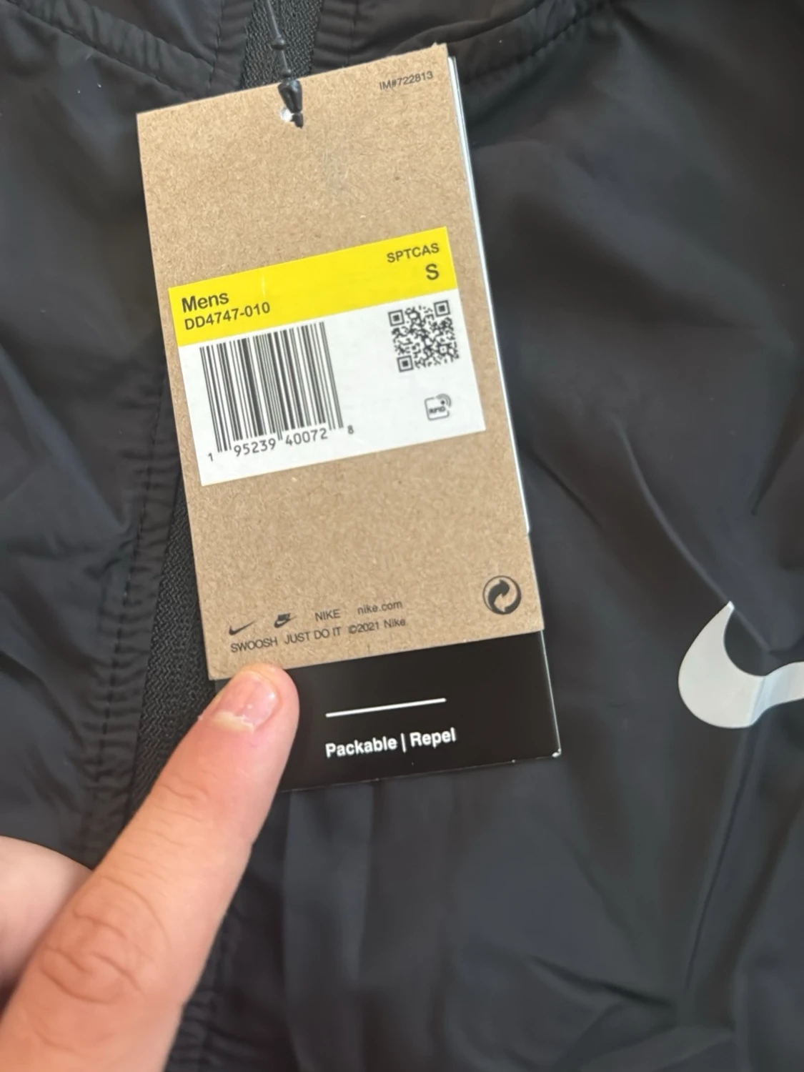 Svart Nike jacka  - 2